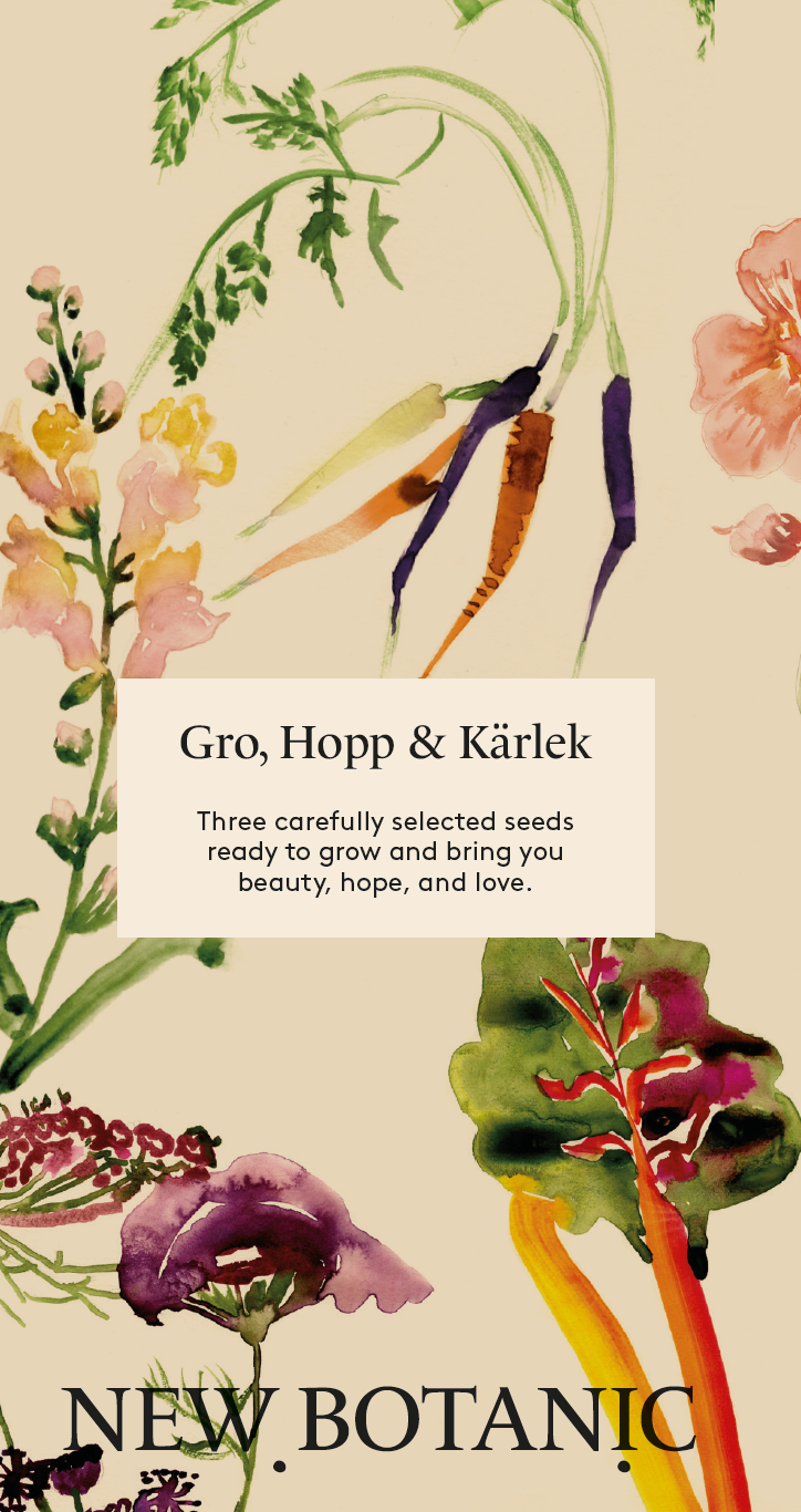 Presentask - Gro, Hopp och Kärlek