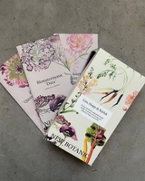 Frökollektion med lättodlade snittblommor i varma toner