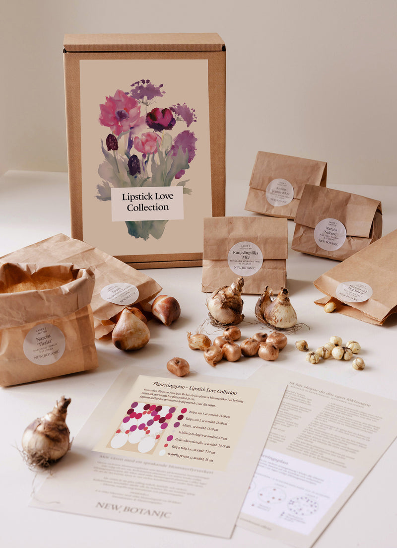 Lipstick Love Collection - designad blomsterlöksrabatt