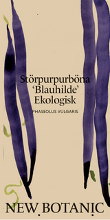 Störpurpurböna 'Blauhilde' Ekologisk - Nyhet!