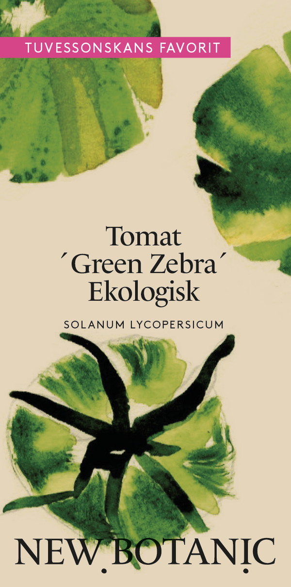 Tomat 'Green Zebra' Ekologisk - Nyhet!